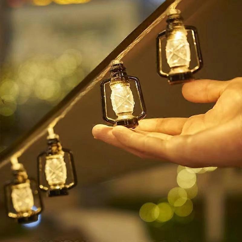 Camping LED String Lights, Ambient Tent Canopy Paraffin Lamp Decor - Image 3