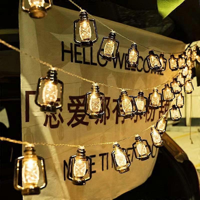 Camping LED String Lights, Ambient Tent Canopy Paraffin Lamp Decor - Image 5