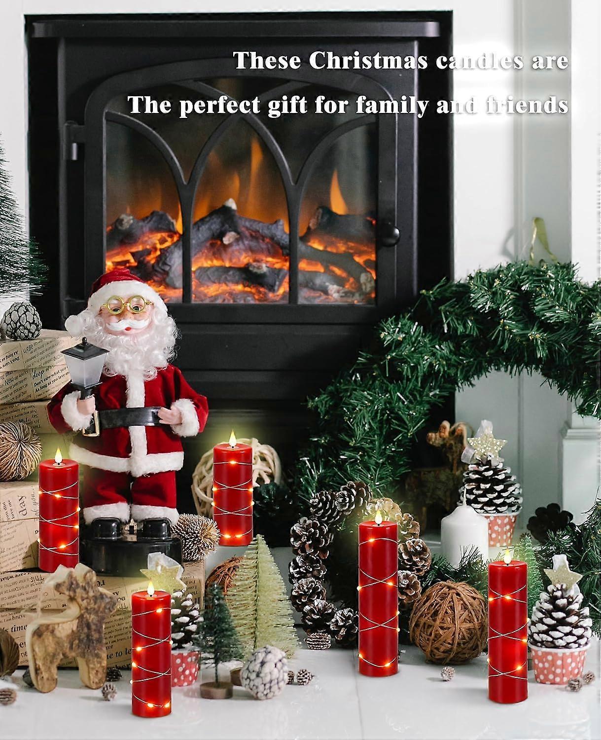 5 Pack LED String Lights with Remote, Star Clear Lights, Timer Function - Image 2