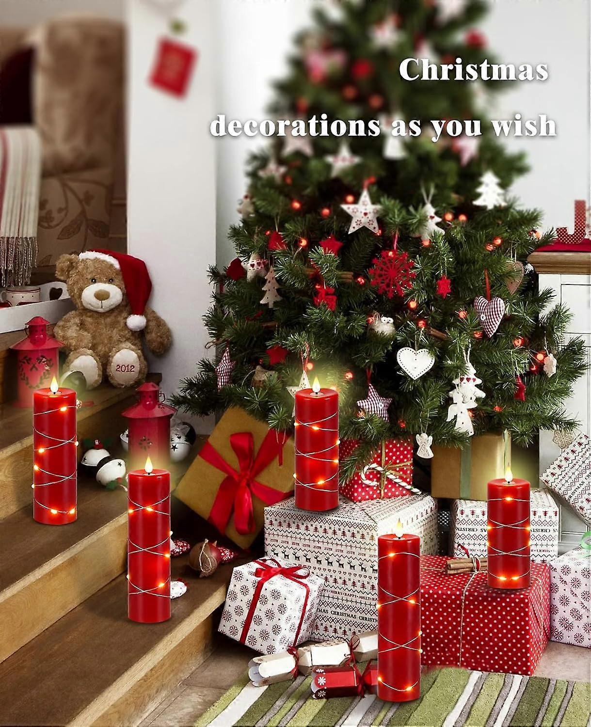 5 Pack LED String Lights with Remote, Star Clear Lights, Timer Function - Image 3