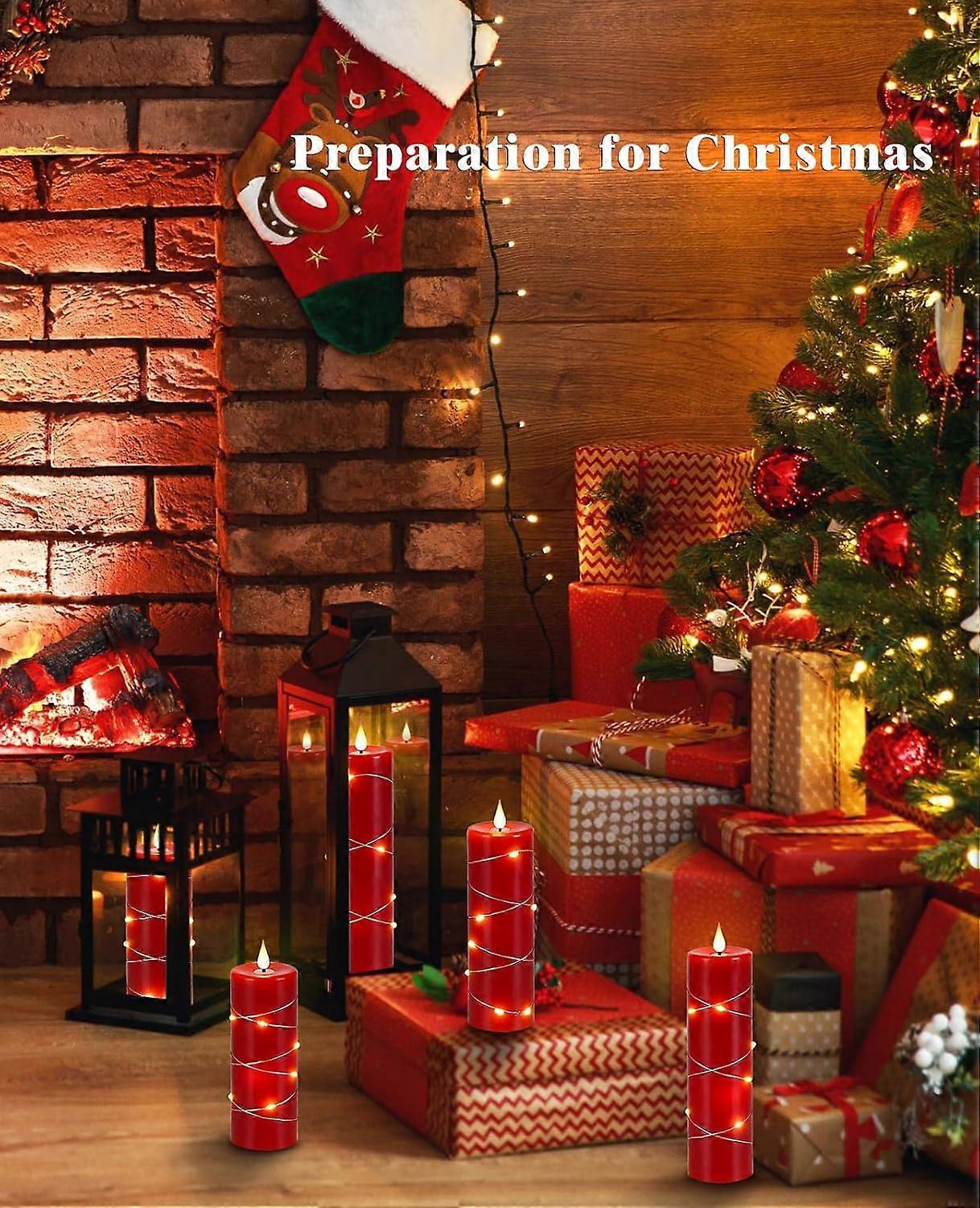 5 Pack LED String Lights with Remote, Star Clear Lights, Timer Function - Image 4