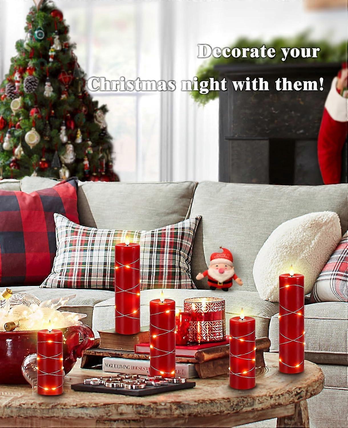5 Pack LED String Lights with Remote, Star Clear Lights, Timer Function - Image 5
