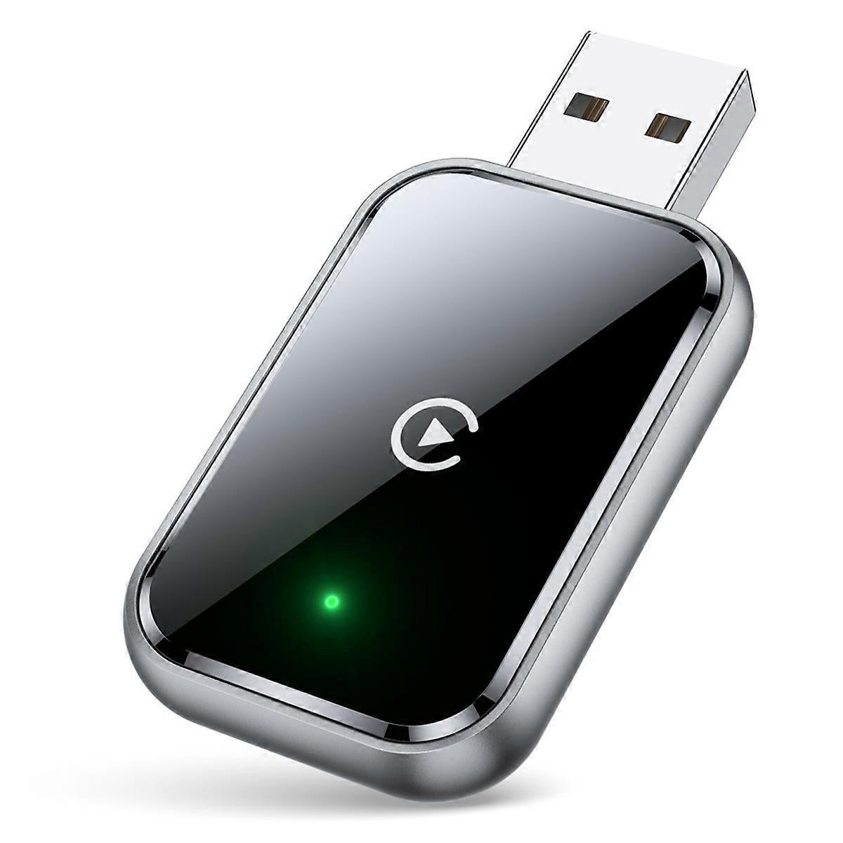 Wireless CarPlay Adapter, Wired to Wireless CarPlay Converter with USB Cable - Image 1