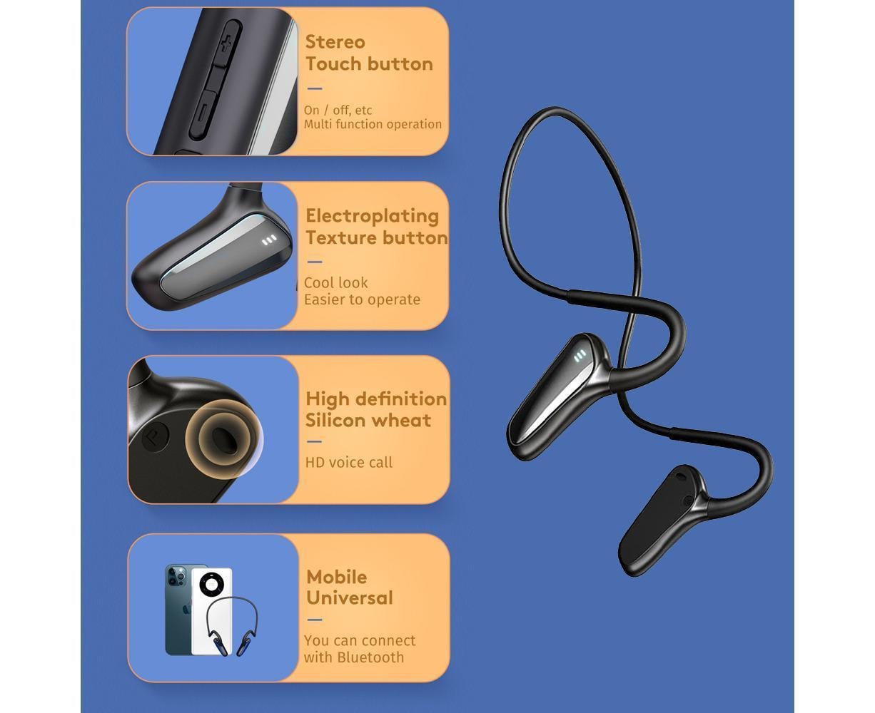 Sports Wireless Headphones - Waterproof - Bluetooth Earbuds for Running/Gym/Cycling - Image 4