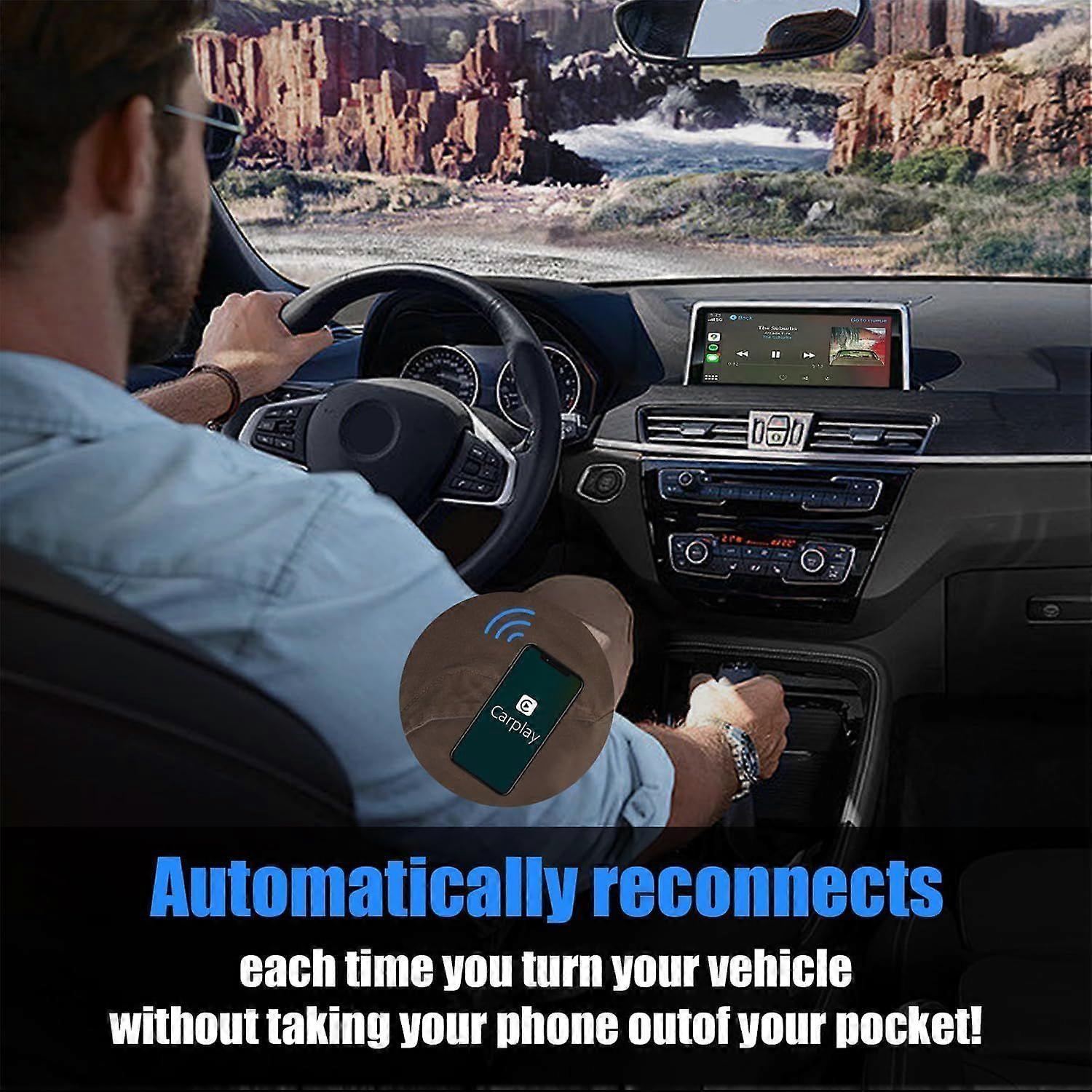 Wireless CarPlay Adapter, Fast & Compact CarPlay Dongle Converter - Image 4