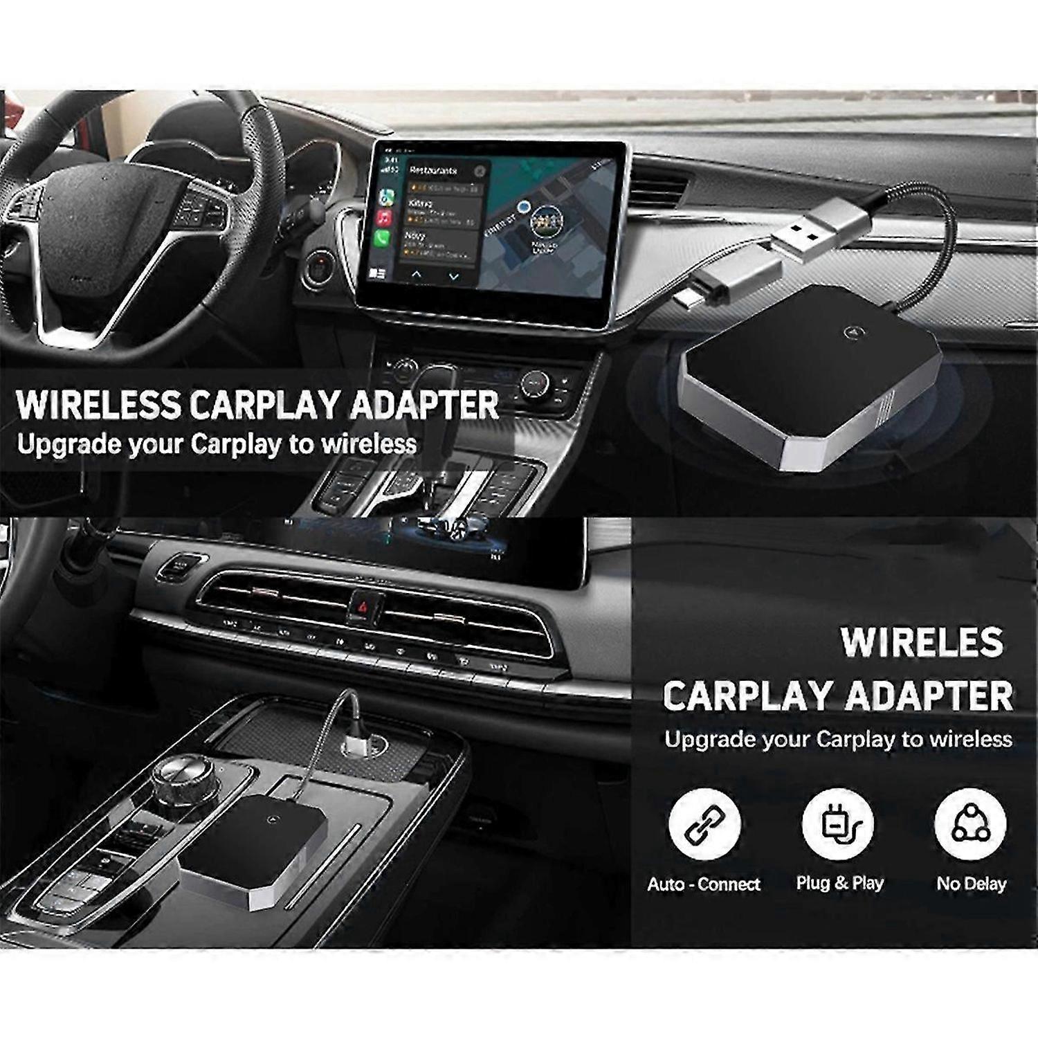 Wireless CarPlay Adapter, Upgrade Wired CarPlay to Wireless Easily - Image 5