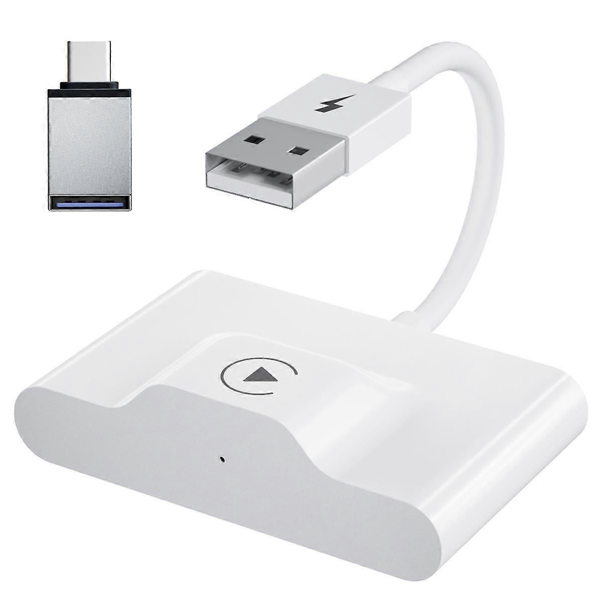 Wireless CarPlay Adapter, Wired to Wireless Dongle with WiFi Online Update - Image 1