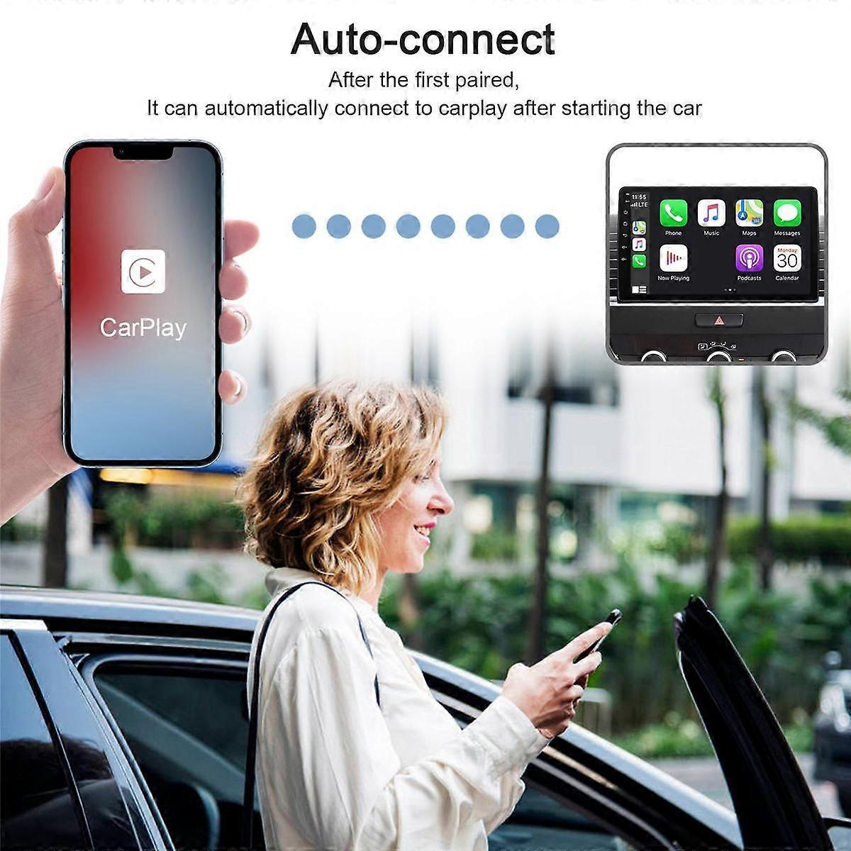 Wireless CarPlay Adapter, Wired to Wireless Dongle with WiFi Online Update - Image 4