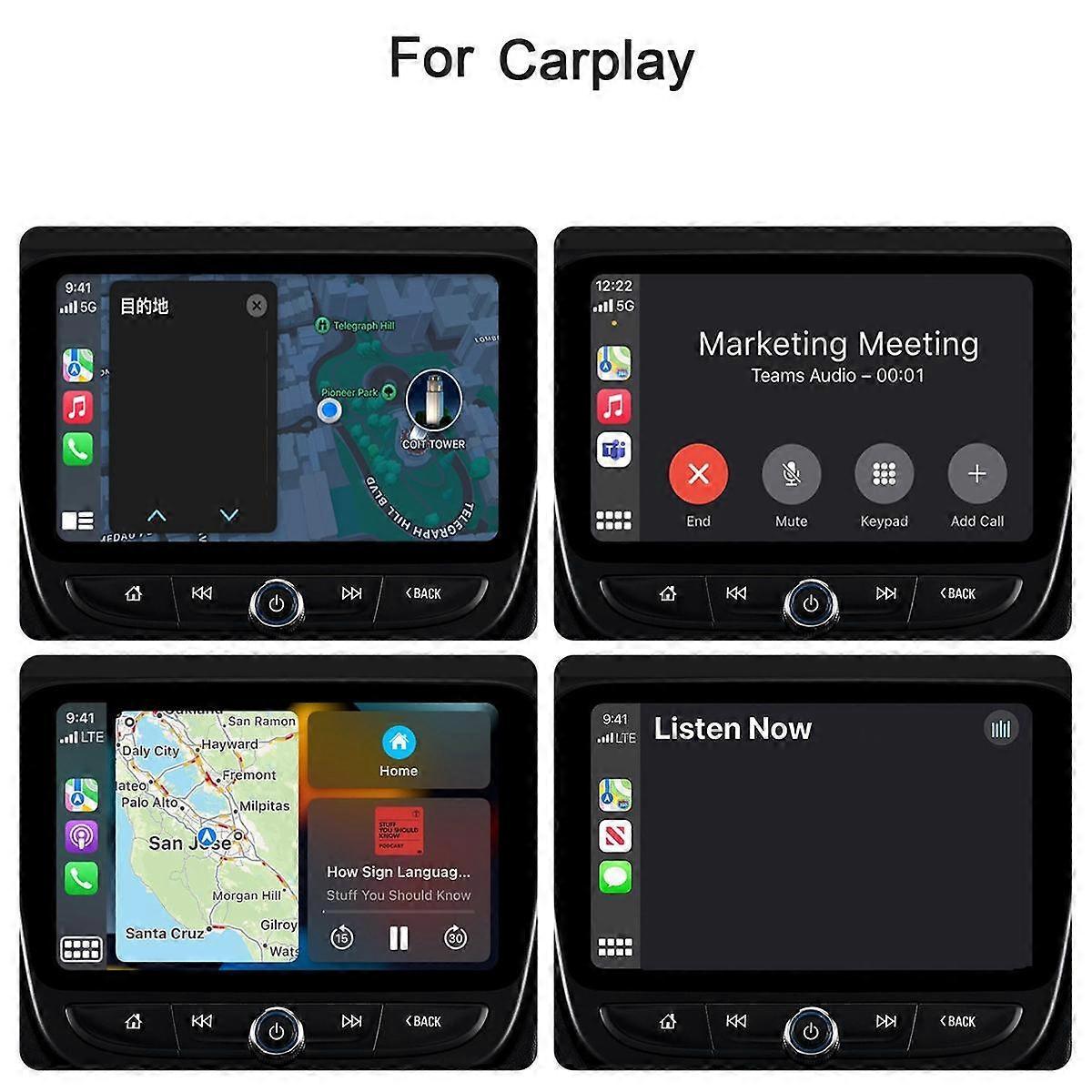 Wireless CarPlay Adapter, Wired to Wireless Dongle with WiFi Online Update - Image 5