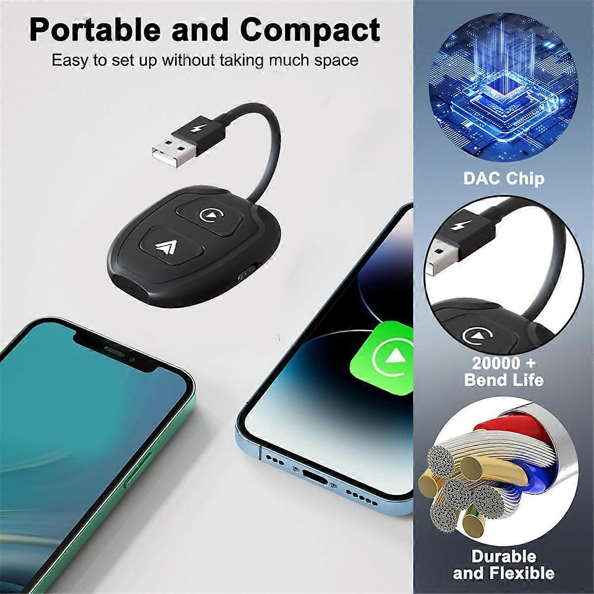 Wireless CarPlay Video Adapter, Smart CarPlay Box Converter - Image 2