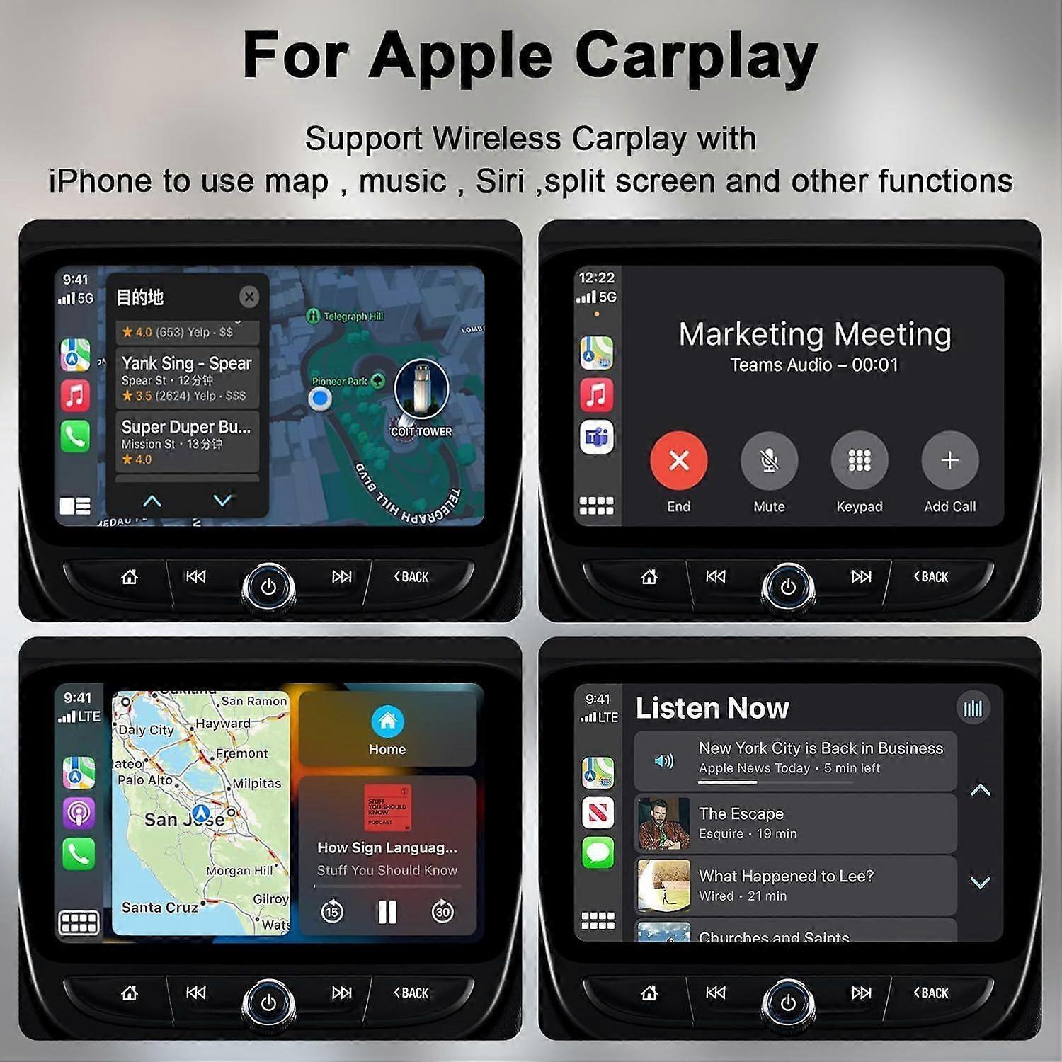Wireless CarPlay Adapter, Converts Wired to Wireless for iPhone - Image 5