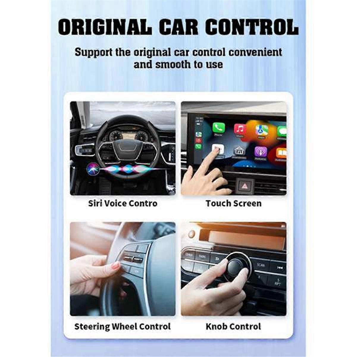 Wireless CarPlay Adapter, CarPlay Upgrade Dongle for Car Models - Image 4