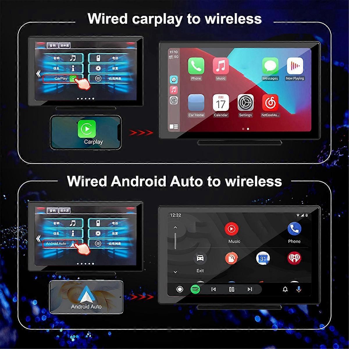 CarPlay Adapter for Android Auto, Wired to Wireless Dongle - Image 4