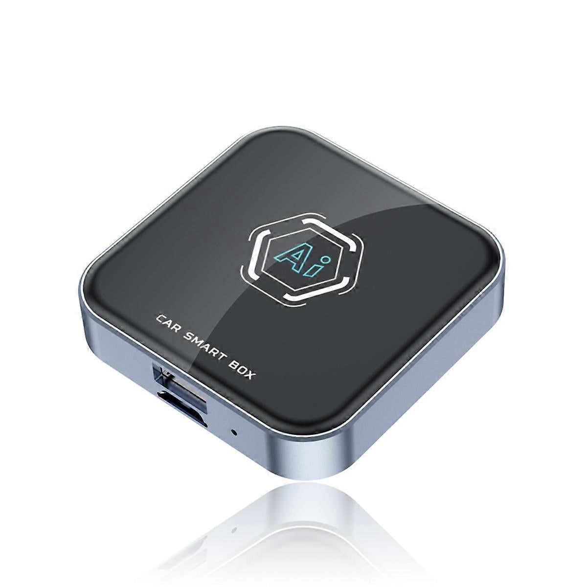 Smart Car AI Box Android 13.0, 2+32GB Wired to Wireless CarPlay Adapter - Image 1