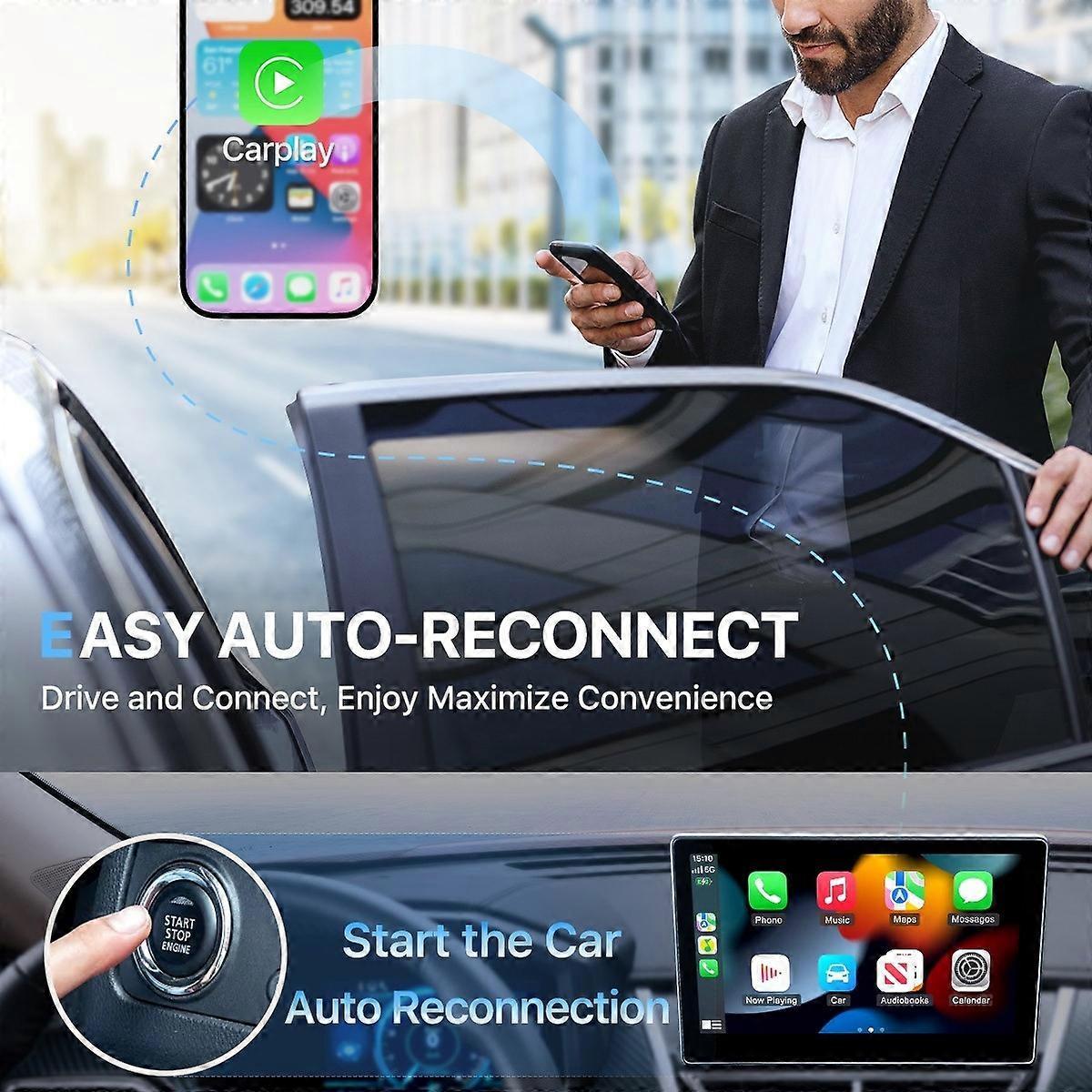 USB Wireless CarPlay Adapter, Plug & Play Dongle - Image 5