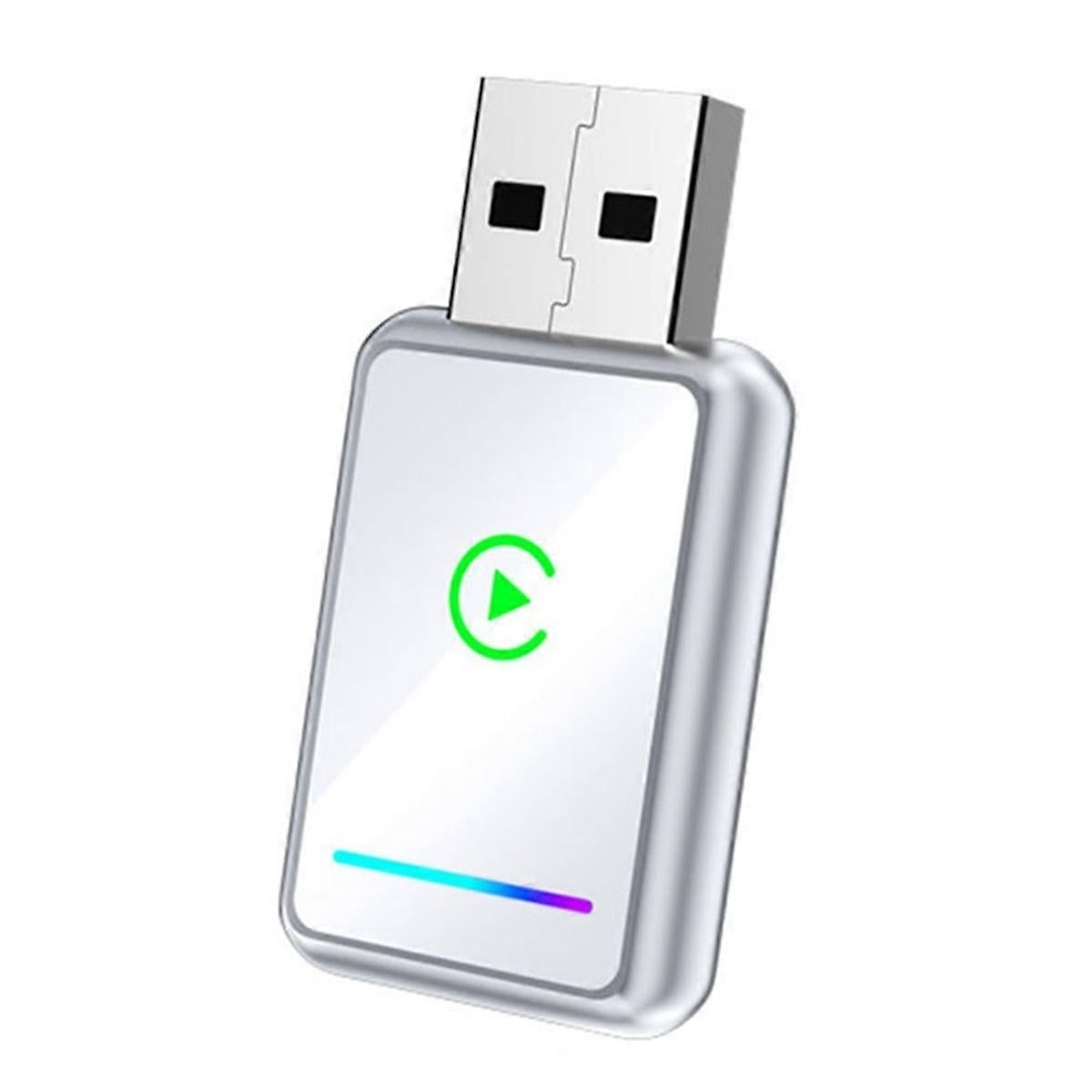 2-in-1 Wireless CarPlay Adapter USB Dongle for CarPlay & Android Auto - Image 1