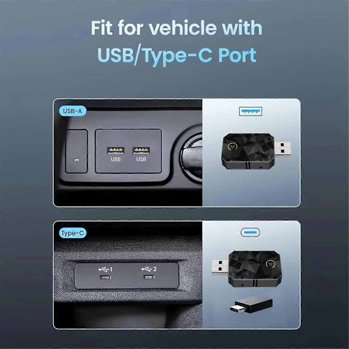 Wireless CarPlay Adapter for Android, Mini Auto Dongle - Image 5