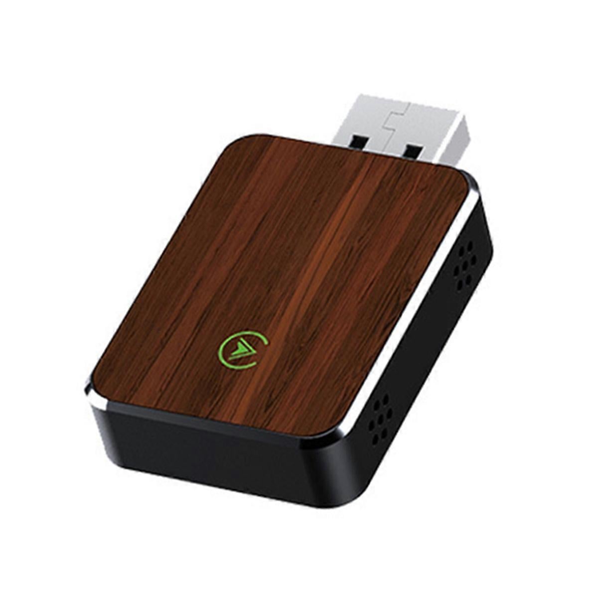 Wired to Wireless CarPlay Adapter for iOS & Android, Black - Image 1