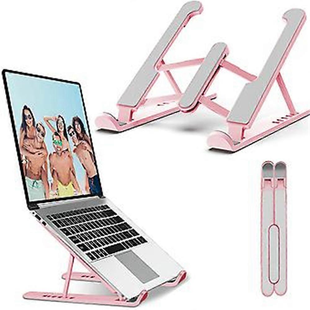 Foldable Adjustable Laptop Stand, Portable Desk Holder - Image 1