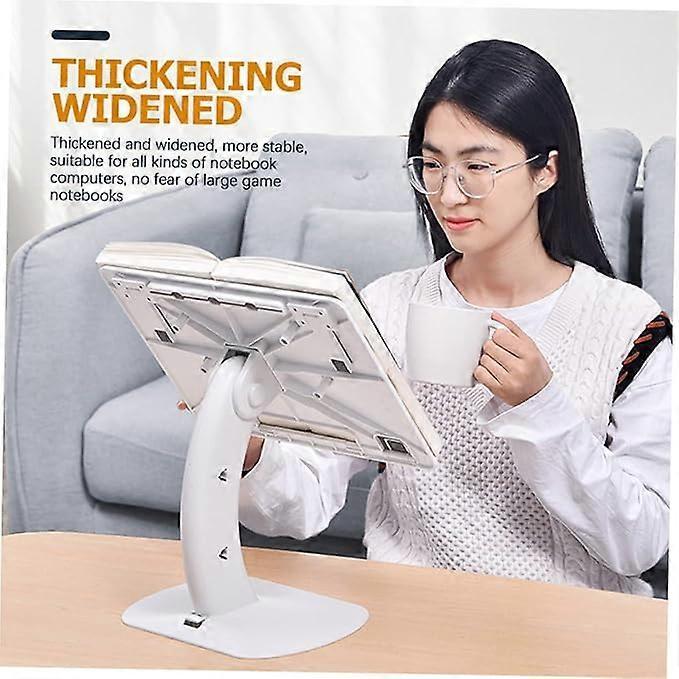 Laptop Cooling Stand, White PC Computer Stand - Image 2