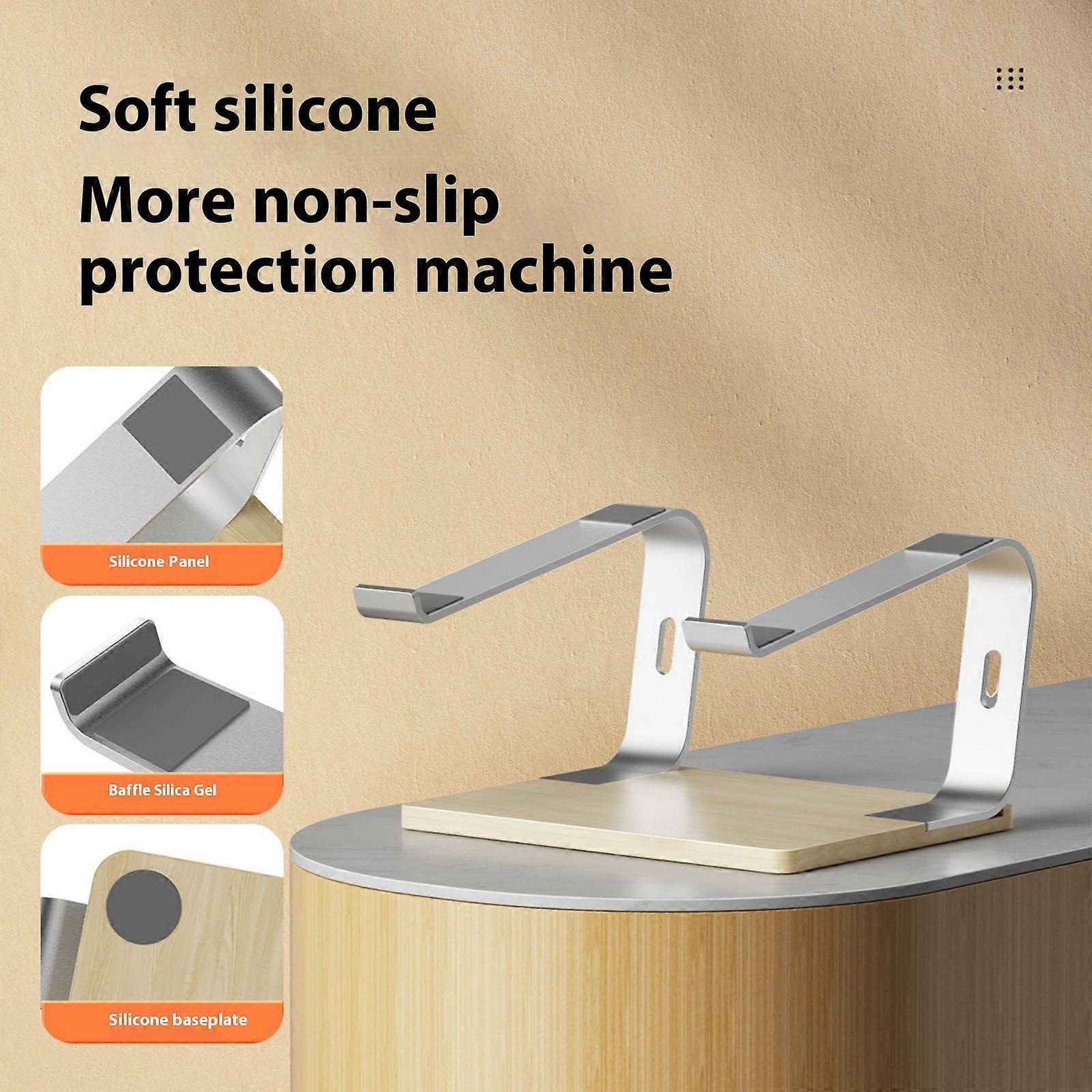 Ergonomic Metal Vertical Laptop Stand, Computer Holder - Image 2