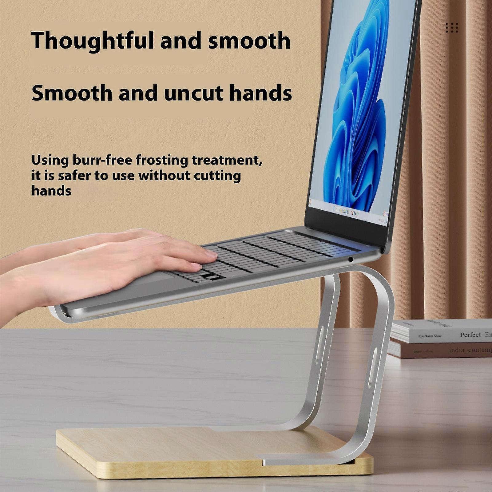 Ergonomic Metal Vertical Laptop Stand, Computer Holder - Image 4