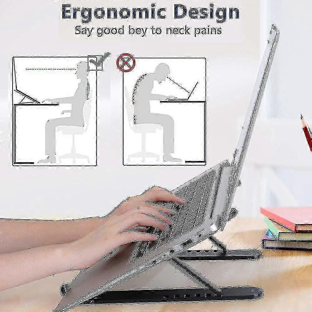 Portable Laptop Stand for Desk, Foldable Holder - Image 5