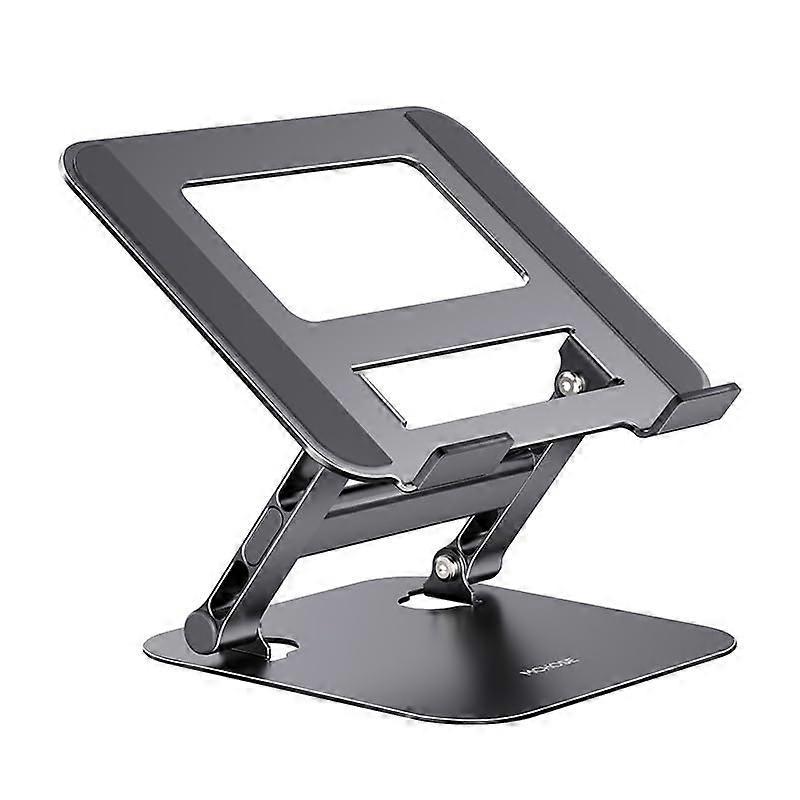 Laptop Stand for Desk, Foldable Portable Computer Holder - Gray - Image 1