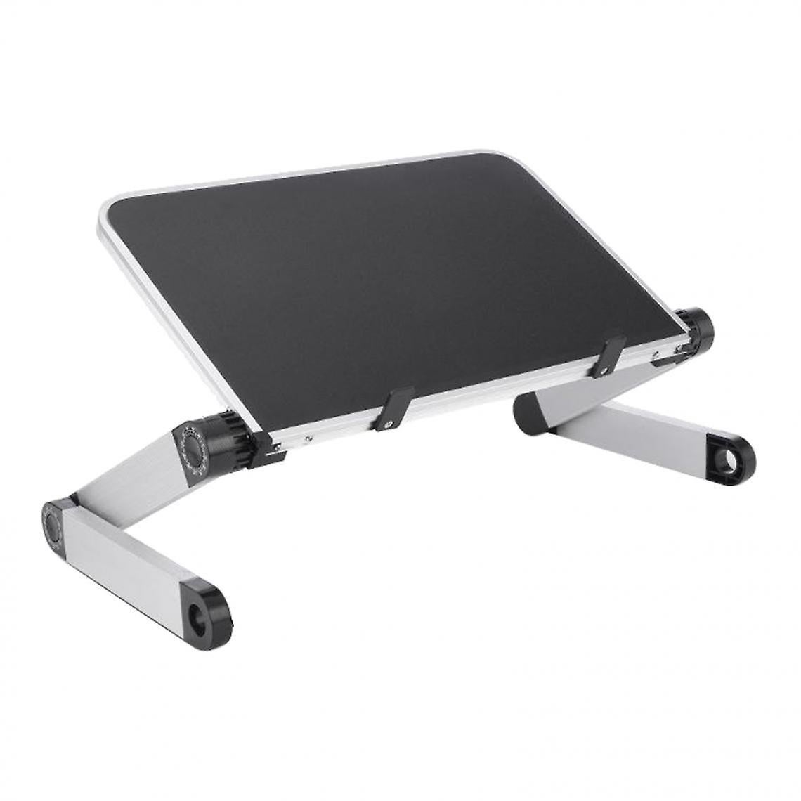 Foldable Height Adjustable Laptop Stand, White - Image 1