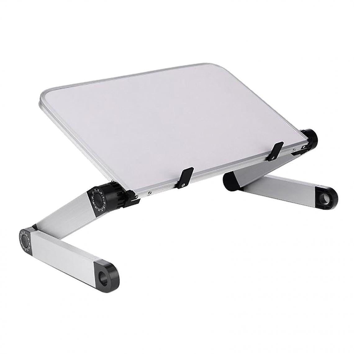 Foldable Height Adjustable Laptop Stand, White - Image 4