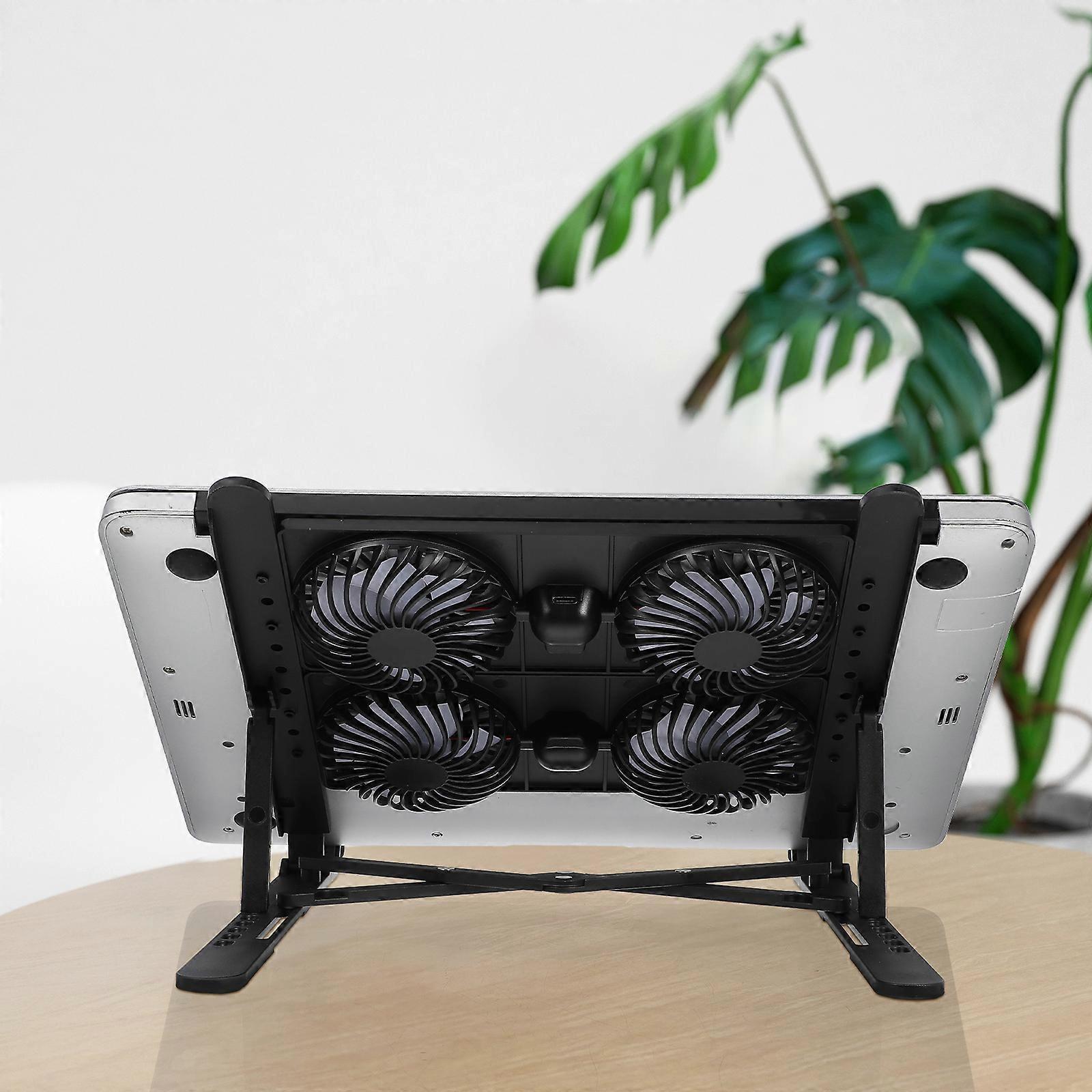 Laptop Cooling Pad with Fan, Portable Desk Stand - Image 2