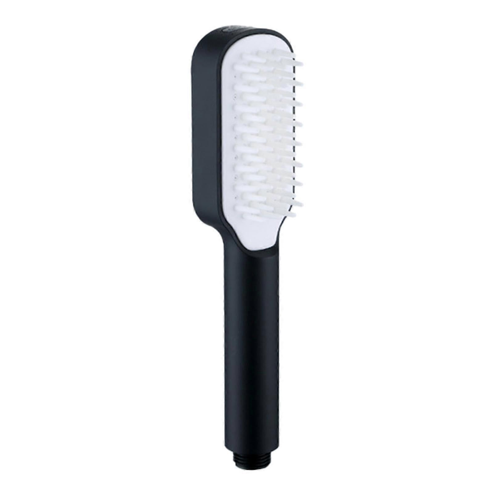Pressure Handheld Rain Shower Head, Adjustable Black Shower - Image 1