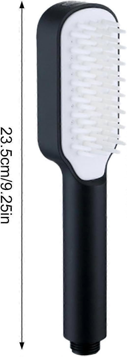 Pressure Handheld Rain Shower Head, Adjustable Black Shower - Image 4
