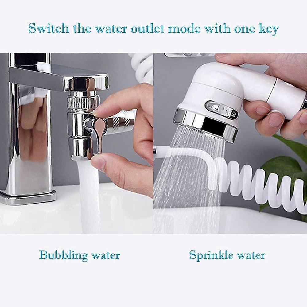 Shower Head Set with Hose, Adjustable Handheld Shower - Image 5