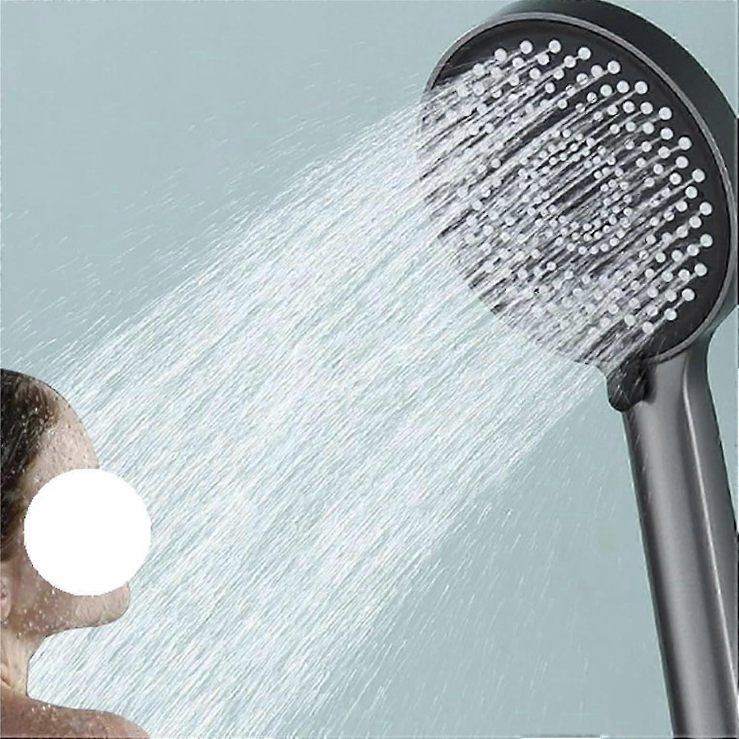 Handheld Shower Head Style, Bathroom Sprinkler - Gray - Image 3