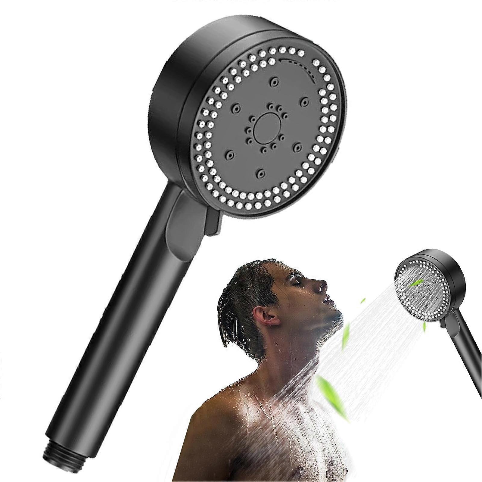 Bathroom Pressure Shower Head, 8 Modes Handheld Spa Shower - Image 1