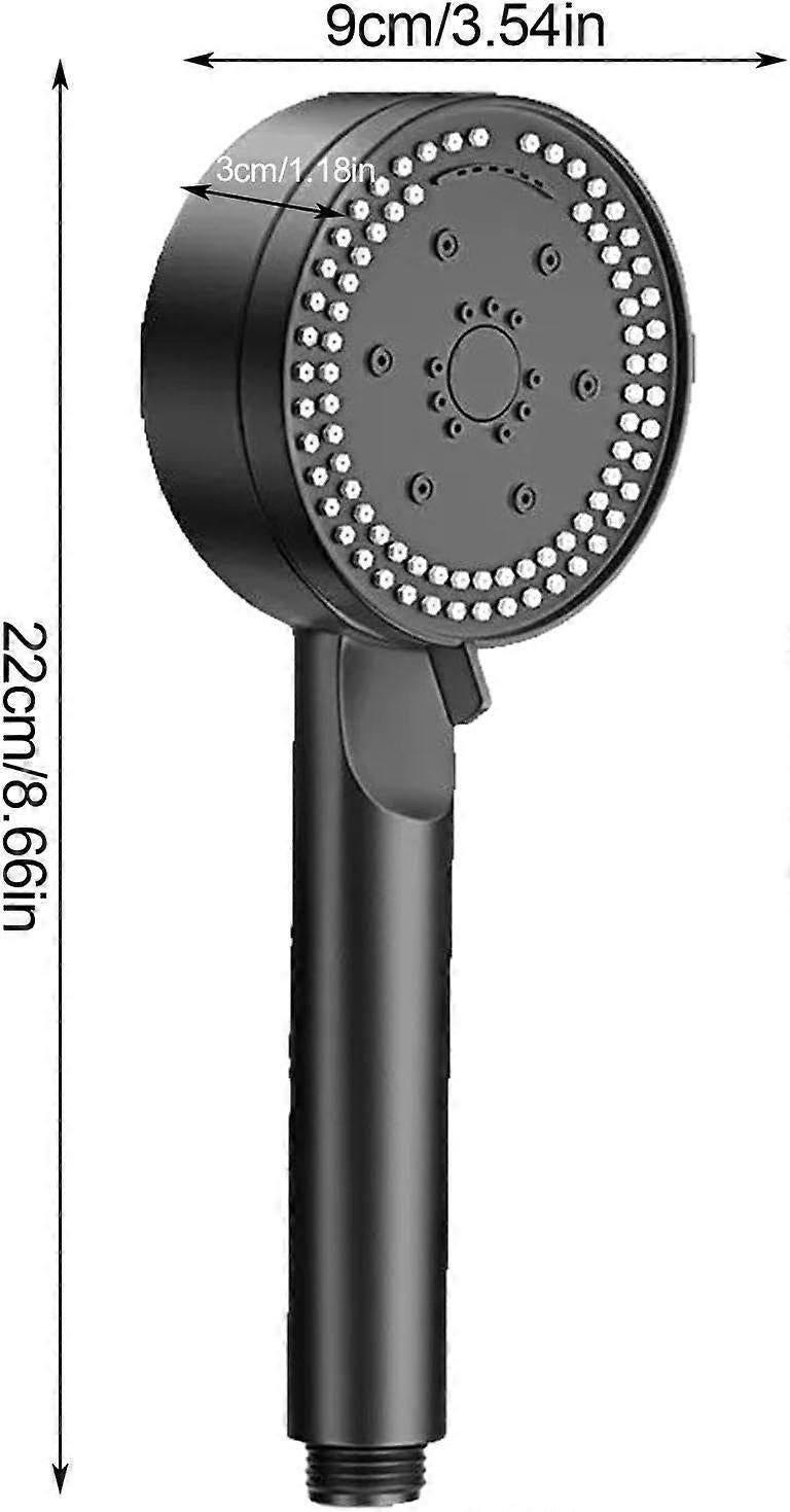 Bathroom Pressure Shower Head, 8 Modes Handheld Spa Shower - Image 4