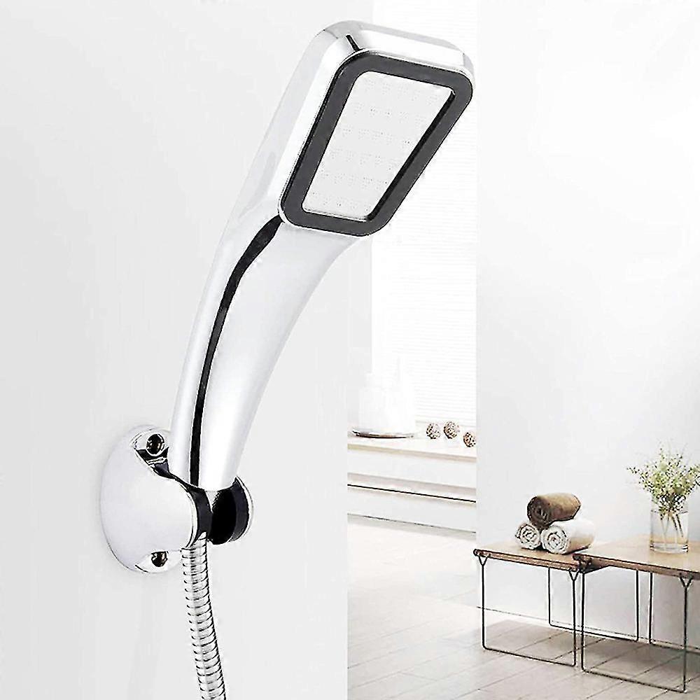 300-Hole Square Pressurized Handheld Shower Head, Water Saving - Image 4