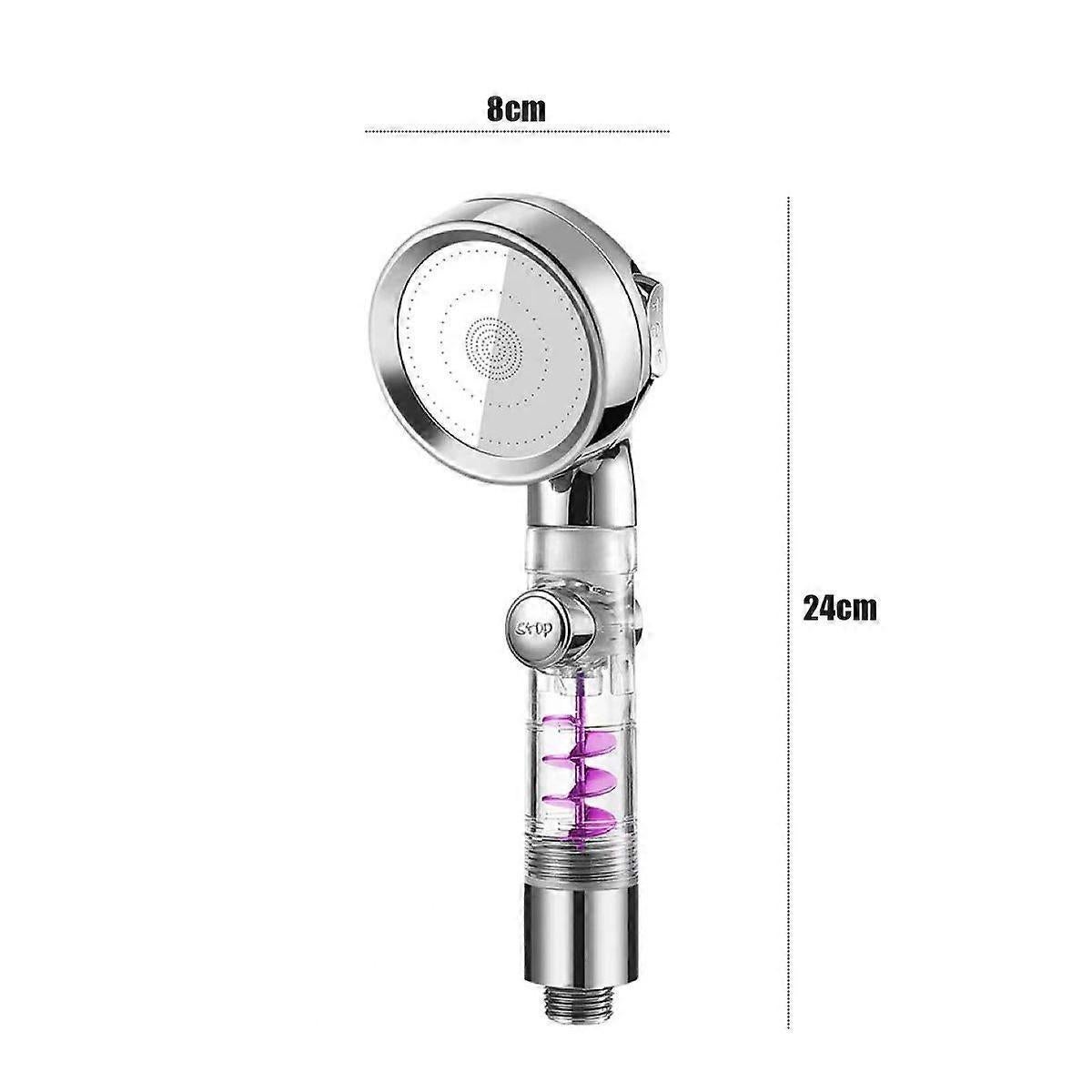 High Pressure Shower Head with Filter, 3 Modes, Switch & 3 Cartridges - Image 4