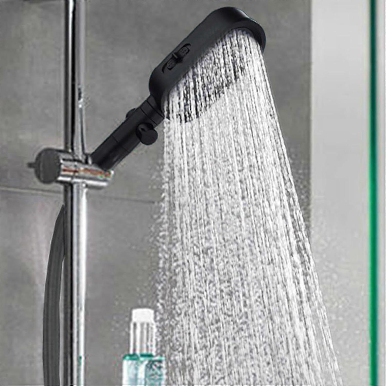 3 Modes Rain Shower Head, Handheld Pressure Boosting Sprinkler - Image 3