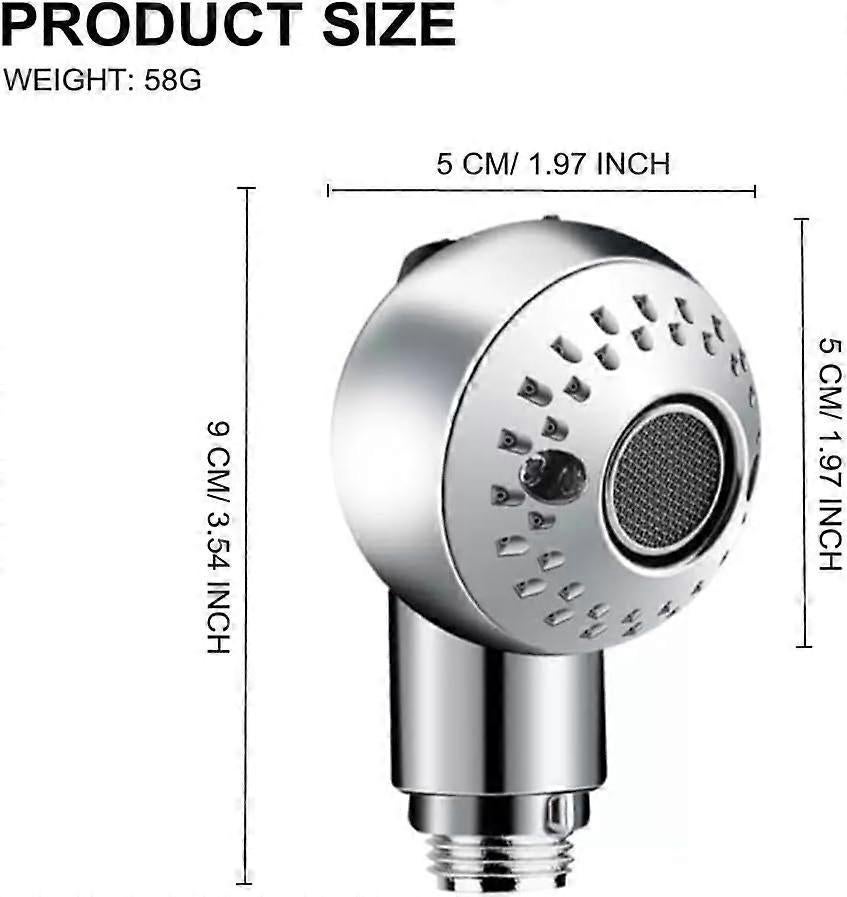 Faucet Shower Head, Small Sink Hand Shower, 2 Modes Water Saving - Image 2