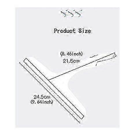 Shower Glass Squeegee, Household Water Cleaner for Bathroom/Window - Image 5