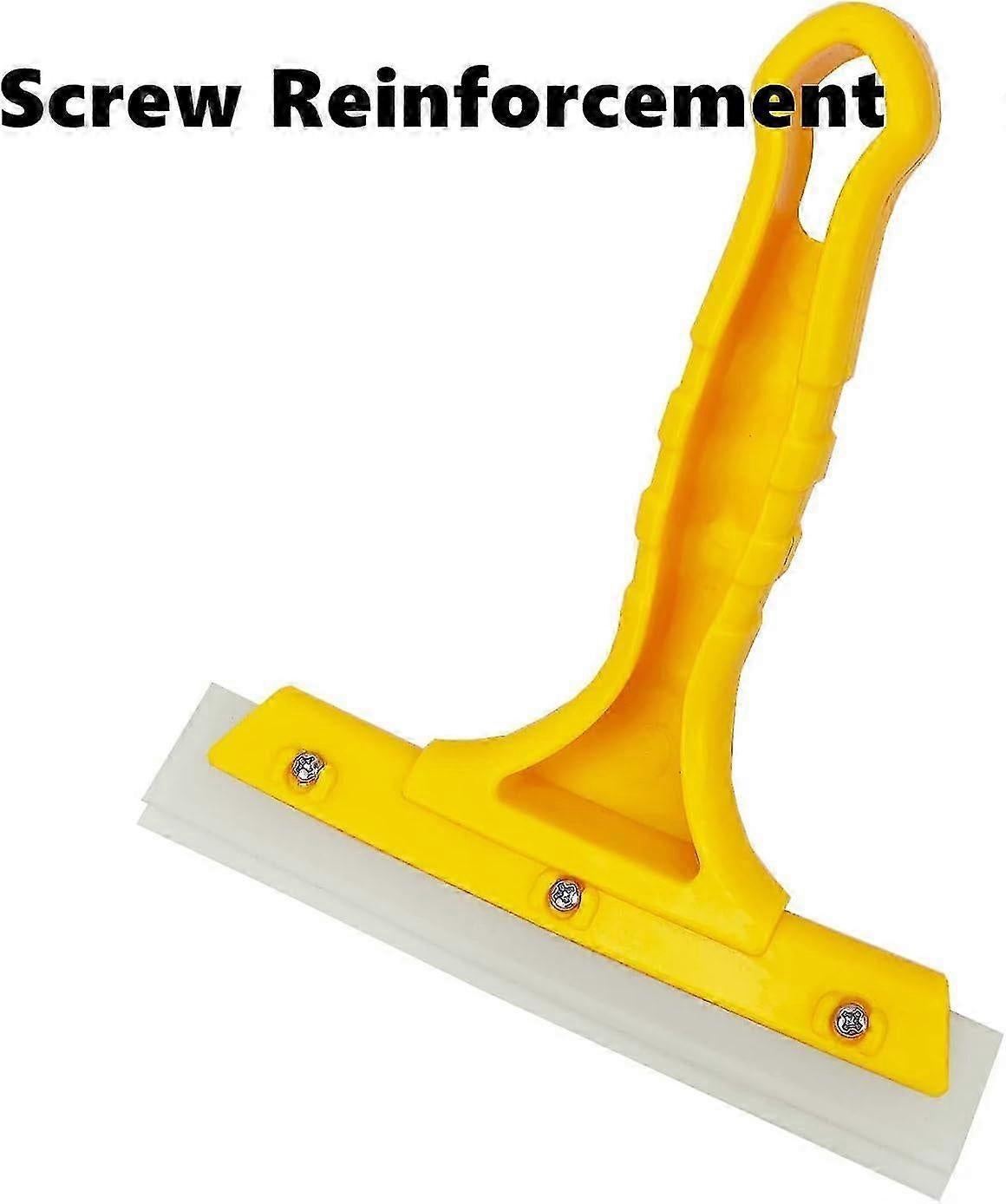 Plastic Small Window Squeegee, Silicone Glass Cleaner - Image 3