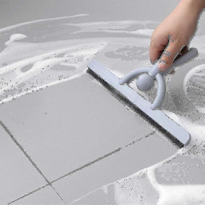 Gray Shower Squeegee, Multi-Purpose Glass Cleaner - Image 2