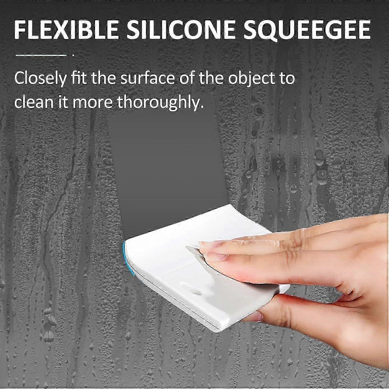 Small Shower Squeegee for Glass, Windows & Surfaces - Image 4
