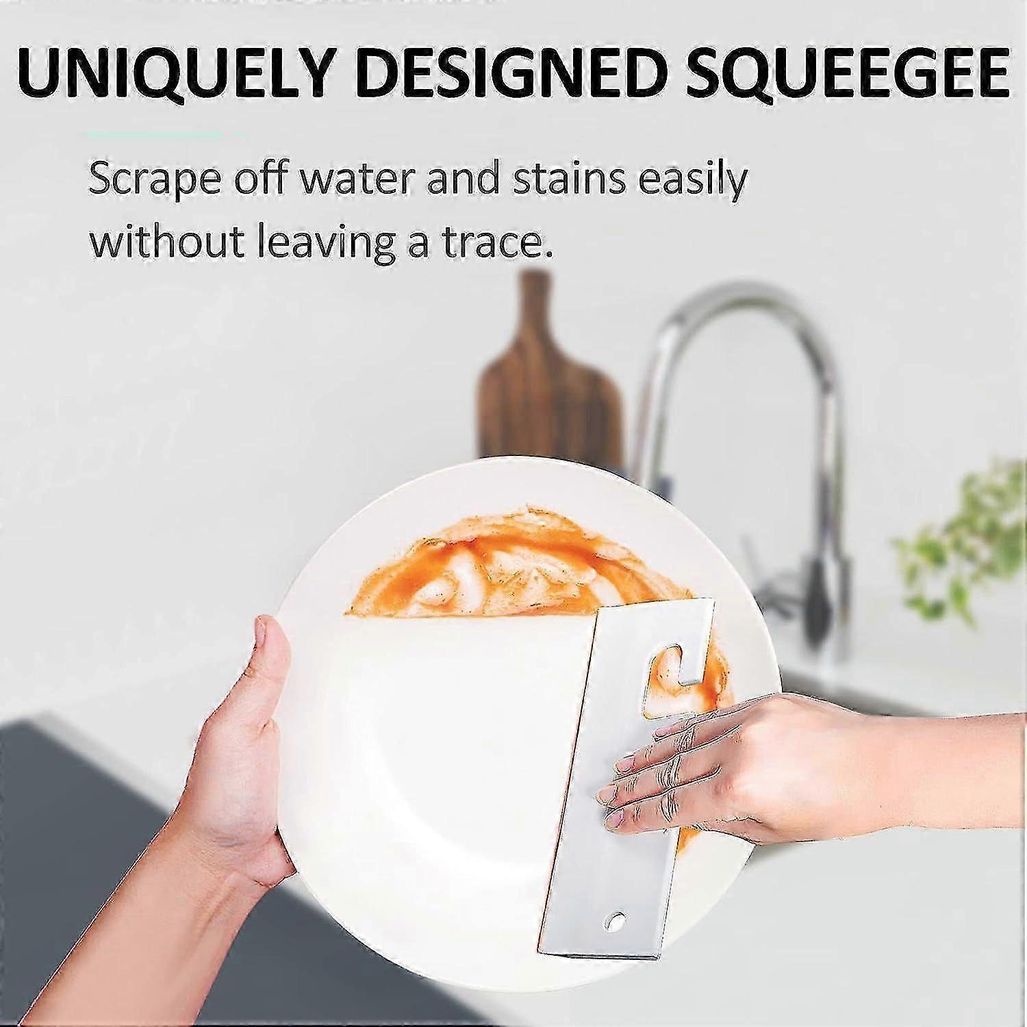 Small Shower Squeegee for Glass, Windows & Surfaces - Image 5