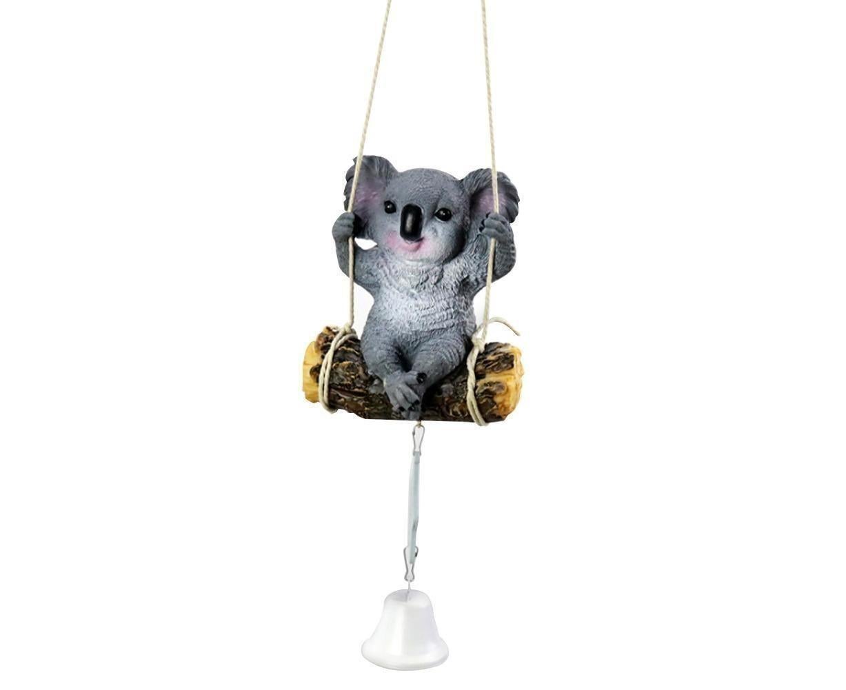Cute Swing Panda Sloth Wind Chimes Home Door Window Balcony Hanging Bell Decor-Sloth - Image 1