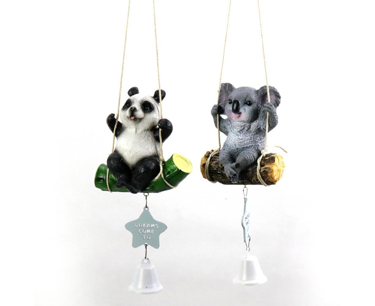 Cute Swing Panda Sloth Wind Chimes Home Door Window Balcony Hanging Bell Decor-Sloth - Image 5