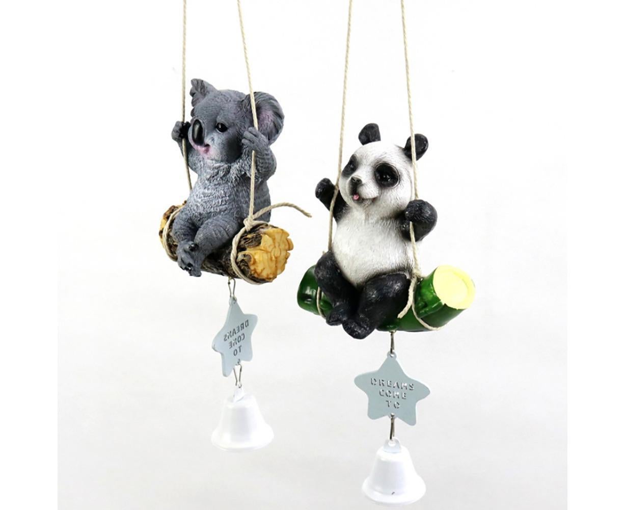 Cute Swing Panda Sloth Wind Chimes Home Door Window Balcony Hanging Bell Decor-Sloth - Image 6