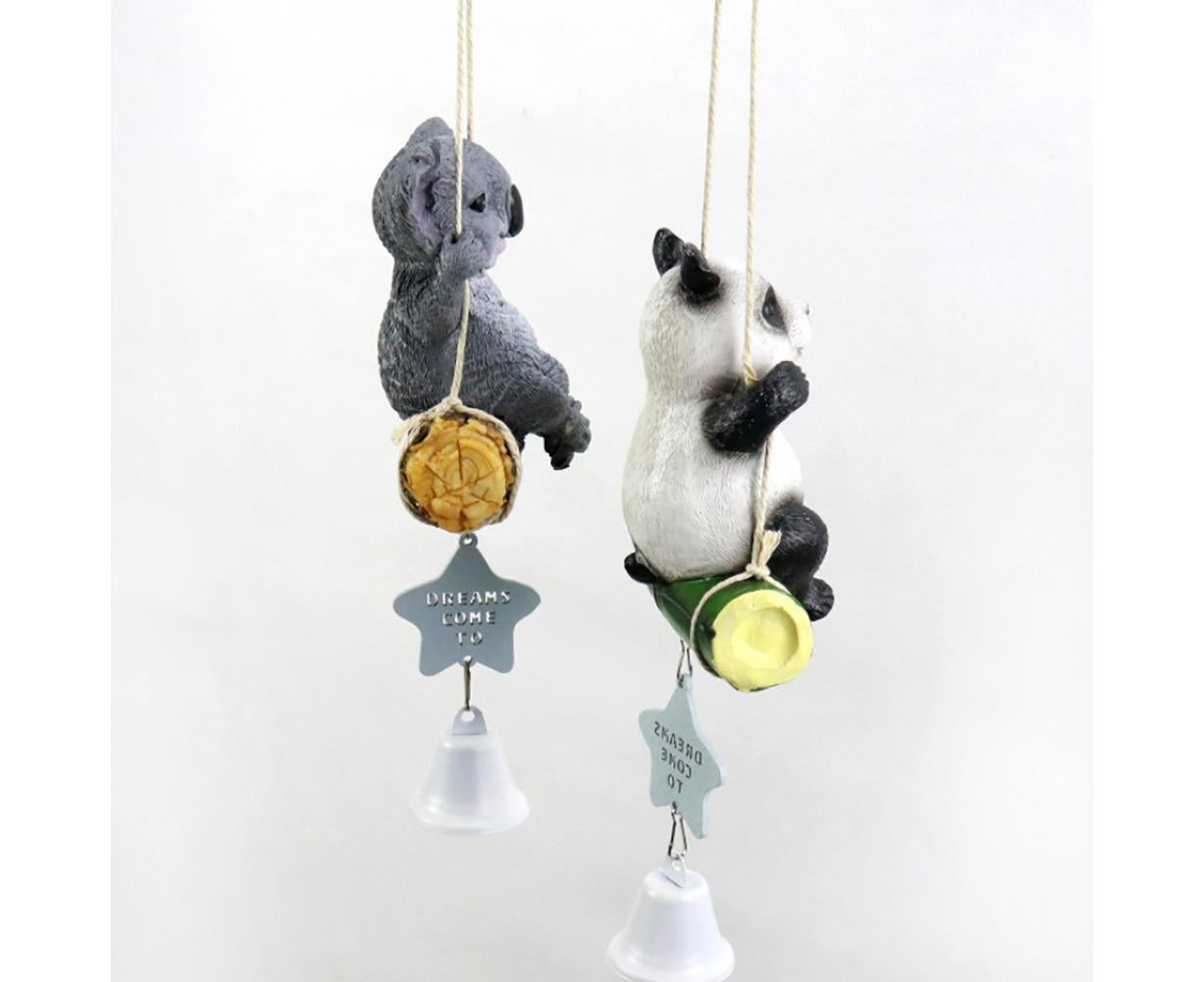 Cute Swing Panda Sloth Wind Chimes Home Door Window Balcony Hanging Bell Decor-Sloth - Image 8